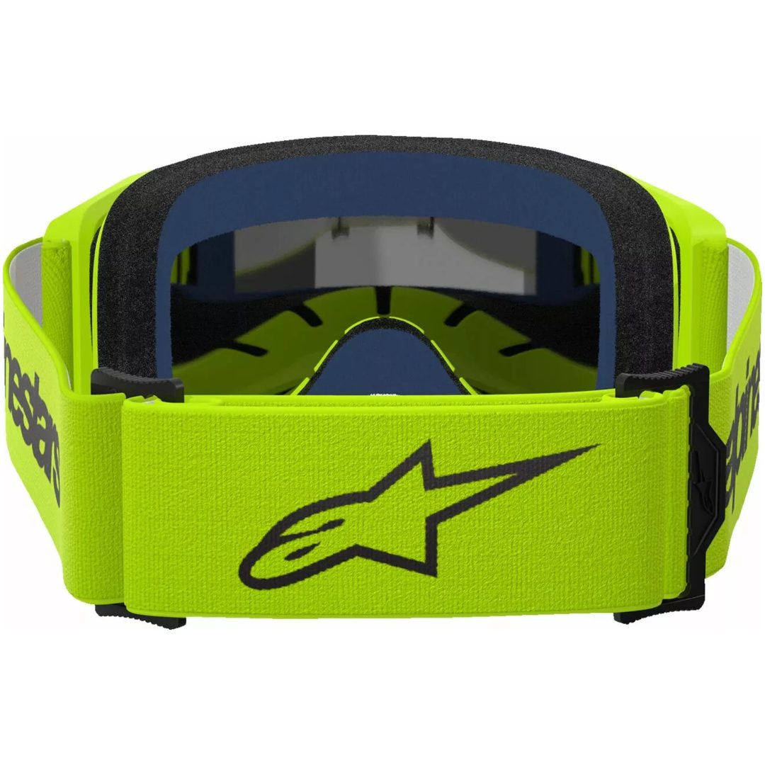 Crossglasögon Vision 3 Wordmark Fluorescerande Gul ALPINESTARS En storlek – bild 4