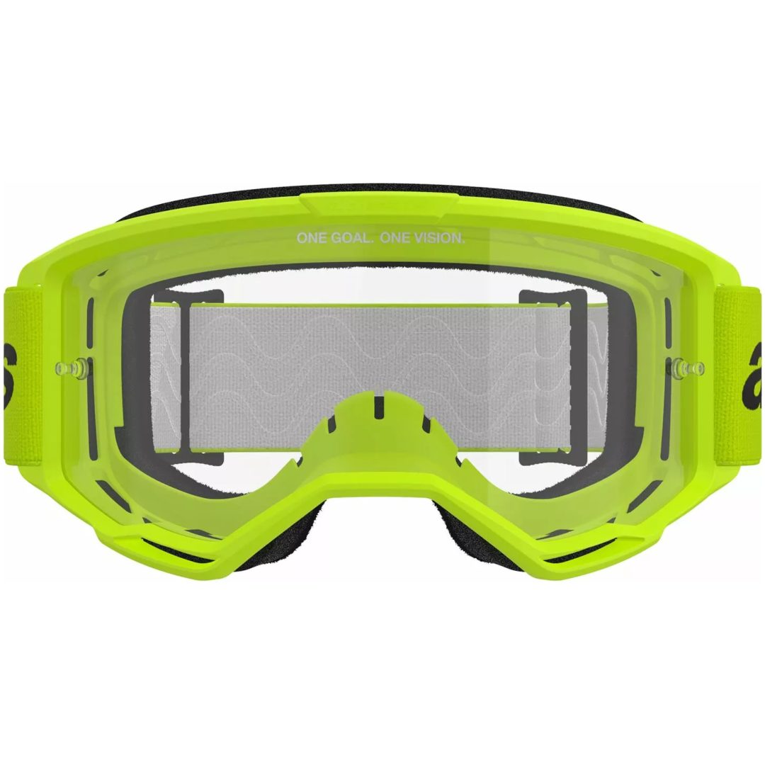 Crossglasögon Vision 3 Wordmark Grön ALPINESTARS En storlek – bild 2