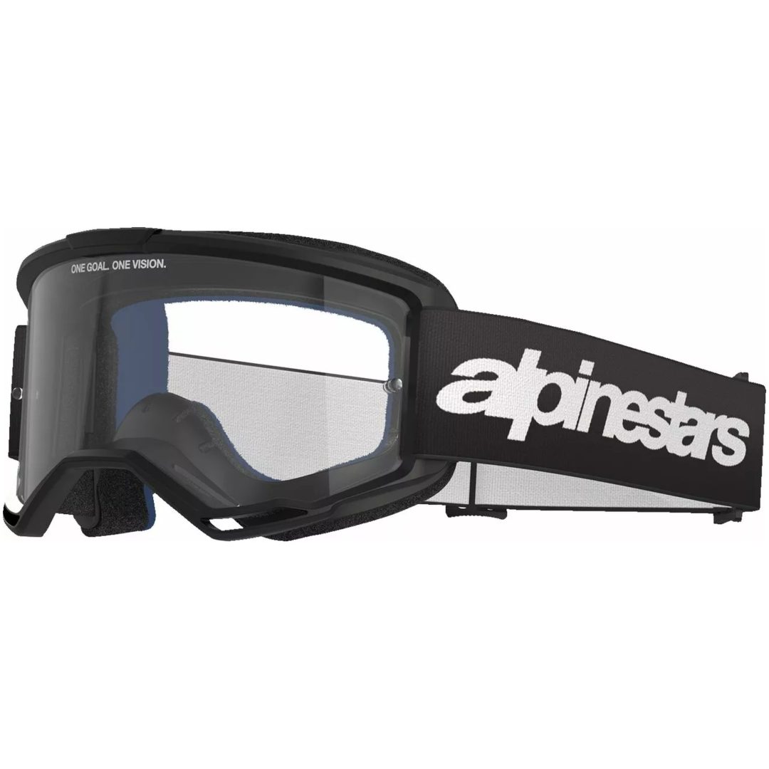Crossglasögon Vision 3 Wordmark Svart ALPINESTARS En storlek