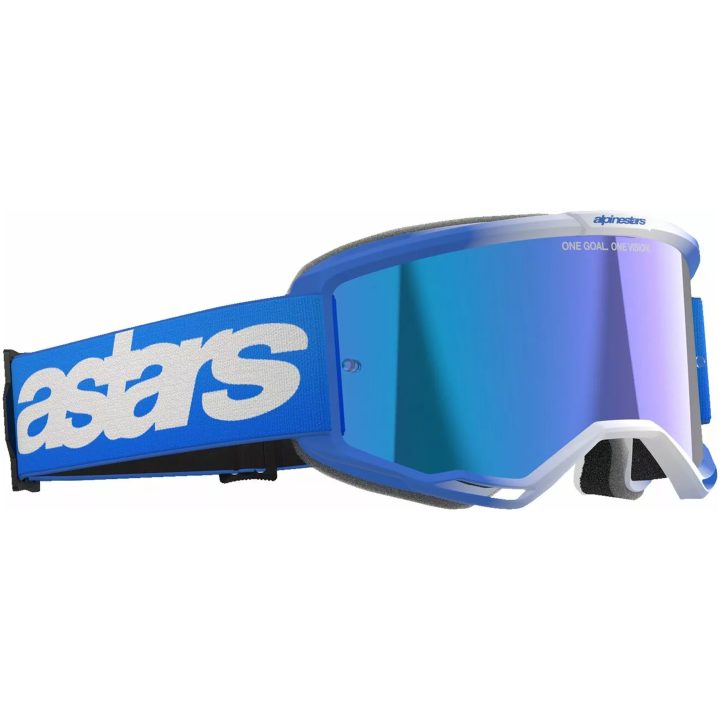 Crossglasögon Vision 5 Blaze Blå ALPINESTARS En storlek – bild 3