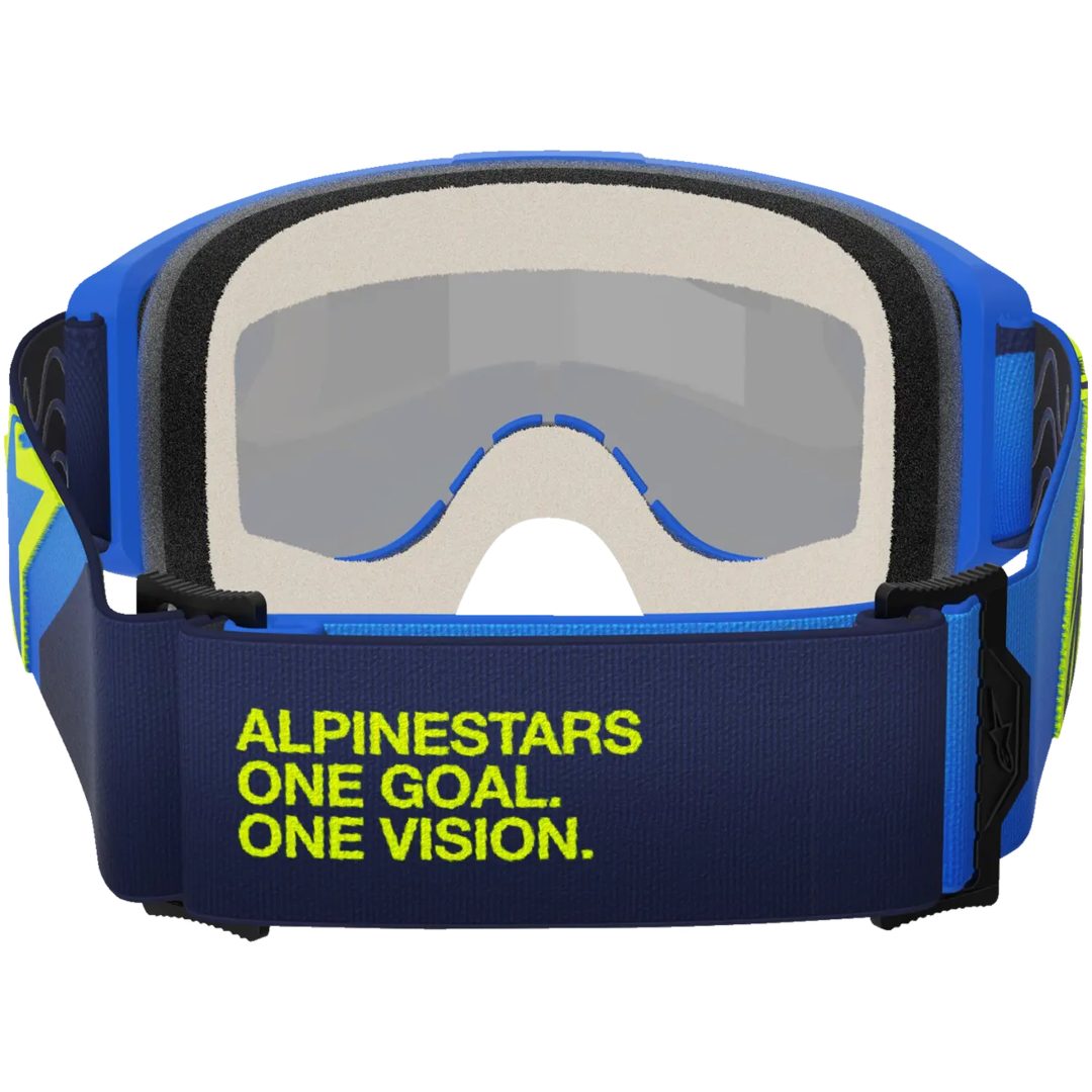Crossglasögon Vision 5 Corp Blå Gul ALPINESTARS GOGGLES En storlek – bild 6