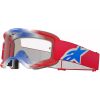 Crossglasögon Vision 5 Corp Blå/röd/vit ALPINESTARS En storlek – miniatyr 4