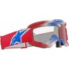 Crossglasögon Vision 5 Corp Blå/röd/vit ALPINESTARS En storlek – miniatyr 1