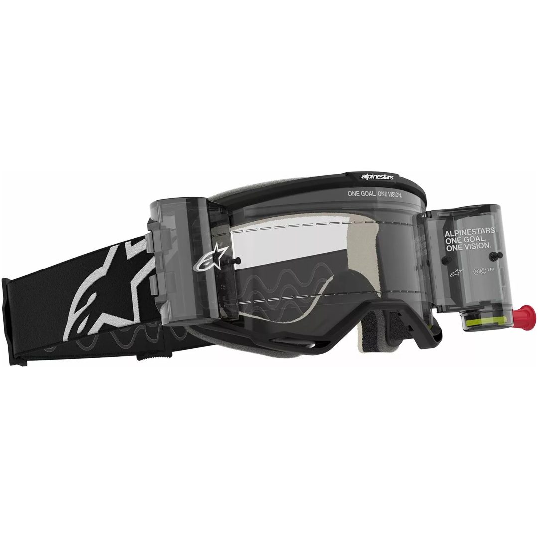 Crossglasögon Vision 5 Corp Roll-off Svart ALPINESTARS – bild 3