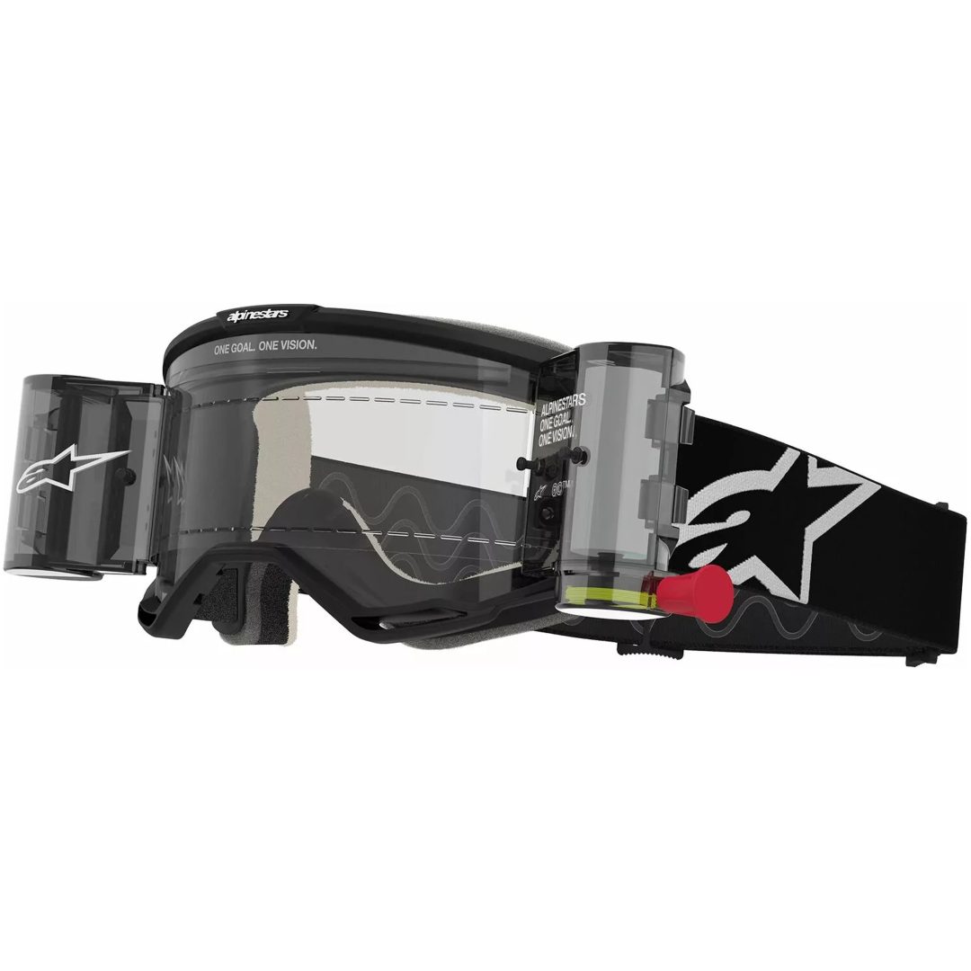 Crossglasögon Vision 5 Corp Roll-off Svart ALPINESTARS