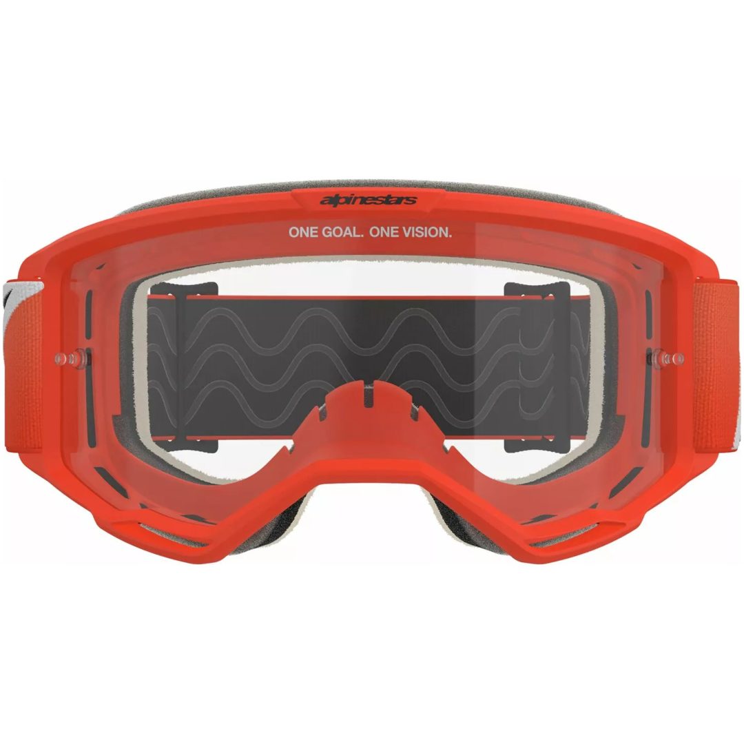 Crossglasögon Vision 5 Corp Svart/orange ALPINESTARS En storlek – bild 3