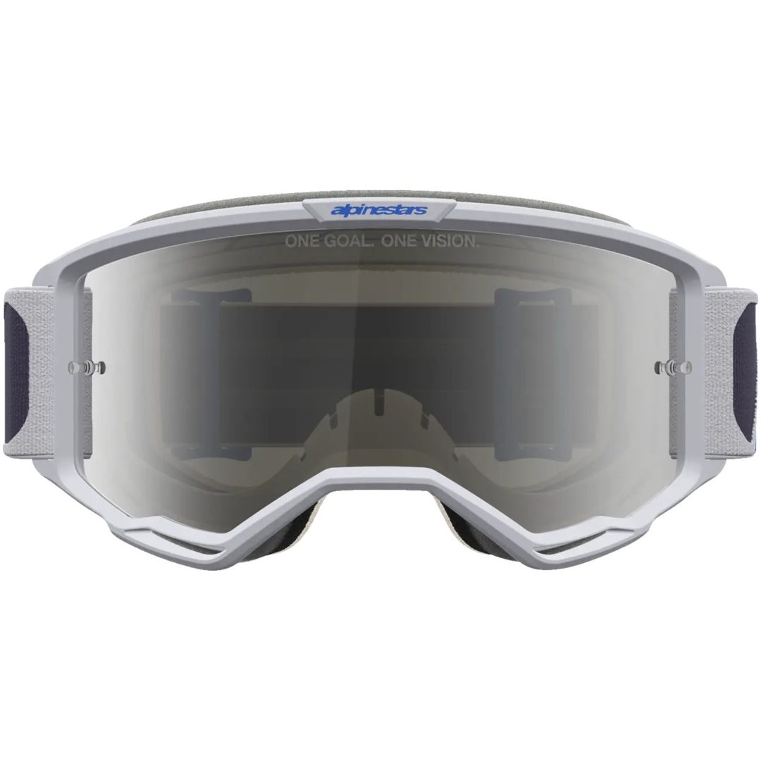 Crossglasögon Vision 5 Drag Blå Grå Alpinestars – bild 2
