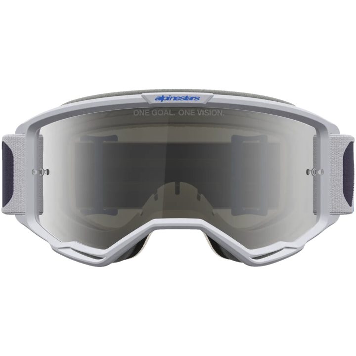 Crossglasögon Vision 5 Drag Blå Grå Alpinestars – bild 2