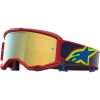 Crossglasögon Vision 5 Drag Blå Röd Alpinestars – miniatyr 1