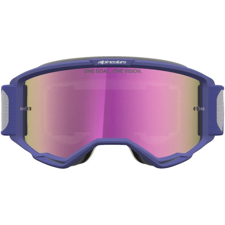 Crossglasögon Vision 5 Drag Lila Röd Alpinestars – bild 2