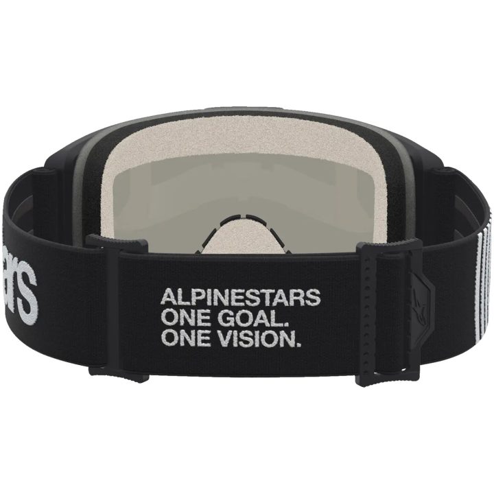 Crossglasögon Vision 5 Hone Svart Vit Alpinestars – bild 4