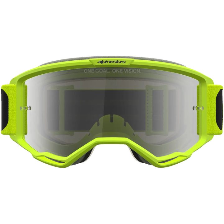 Crossglasögon Vision 5 Rora Svart Neongul Alpinestars – bild 3