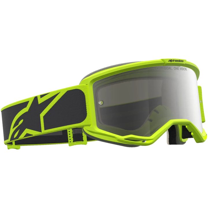 Crossglasögon Vision 5 Rora Svart Neongul Alpinestars – bild 4