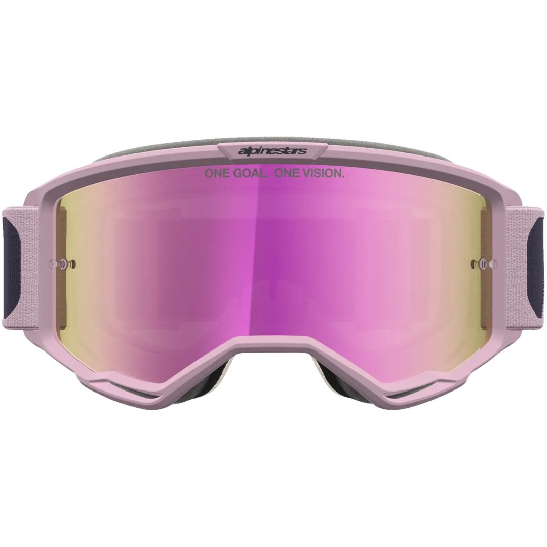 Crossglasögon Vision 5 Rora Svart Rosa Alpinestars – bild 3