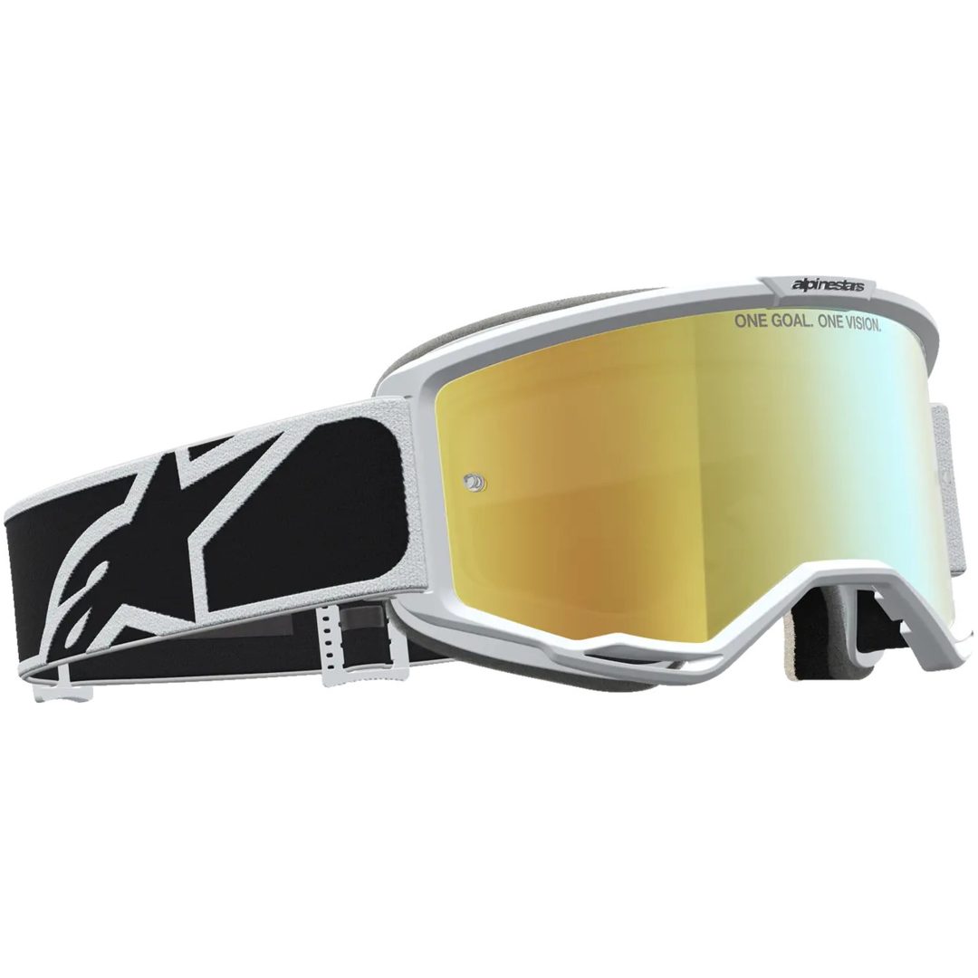Crossglasögon Vision 5 Rora Svart Vit Alpinestars – bild 2