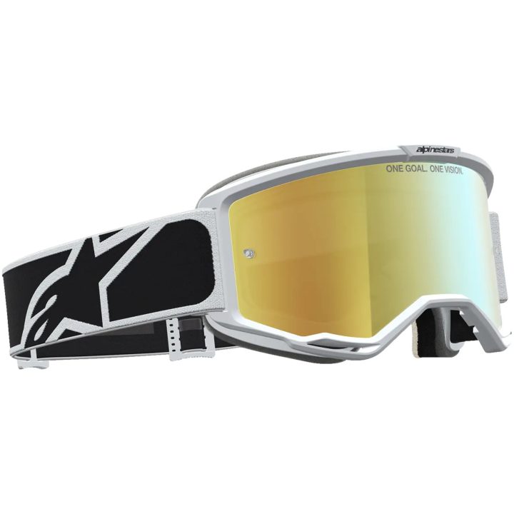 Crossglasögon Vision 5 Rora Svart Vit Alpinestars – bild 2
