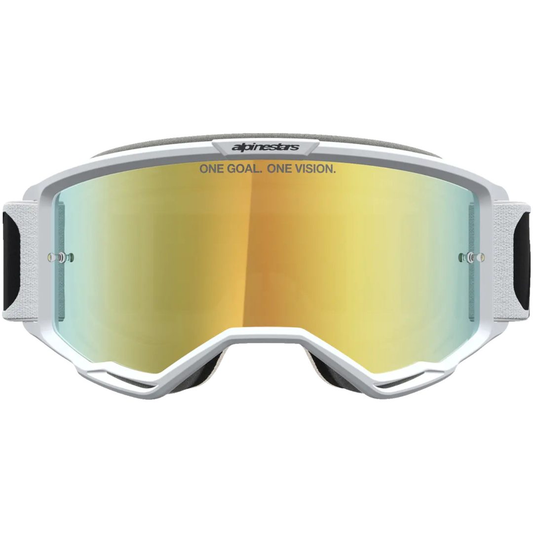 Crossglasögon Vision 5 Rora Svart Vit Alpinestars – bild 4