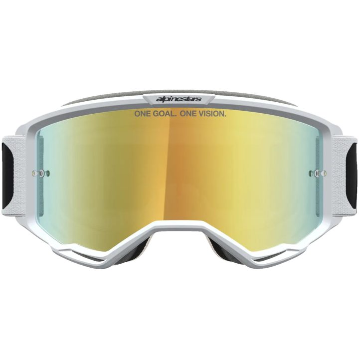 Crossglasögon Vision 5 Rora Svart Vit Alpinestars – bild 4