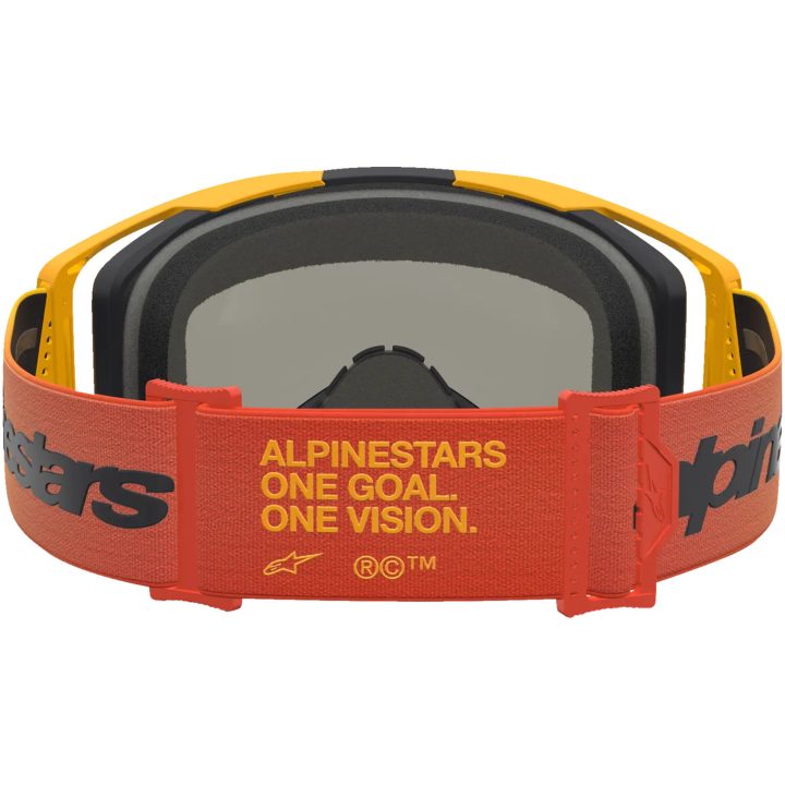 Crossglasögon Vision 8 Amber Svart Röd Alpinestars – bild 3