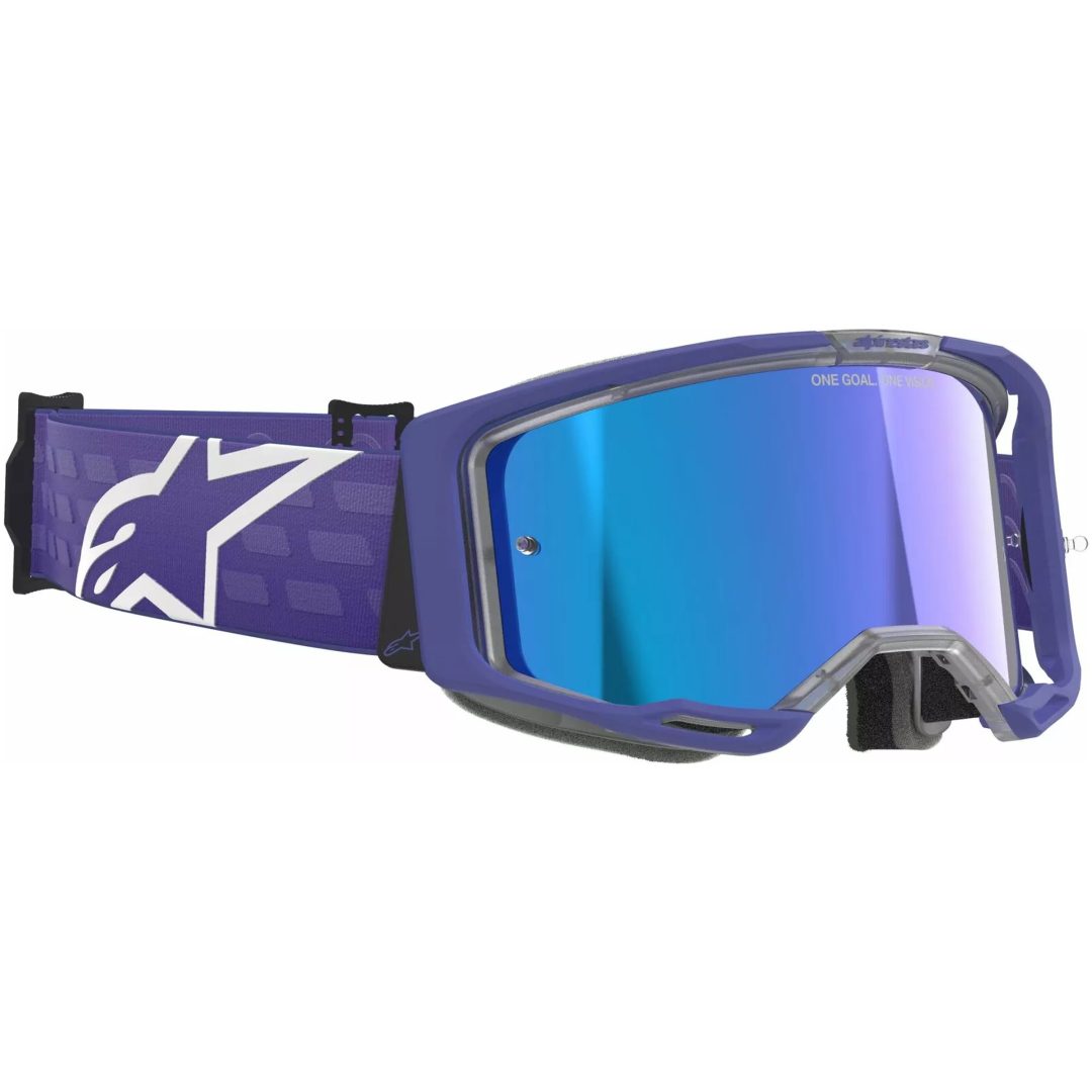 Crossglasögon Vision 8 Corp Lila ALPINESTARS En storlek