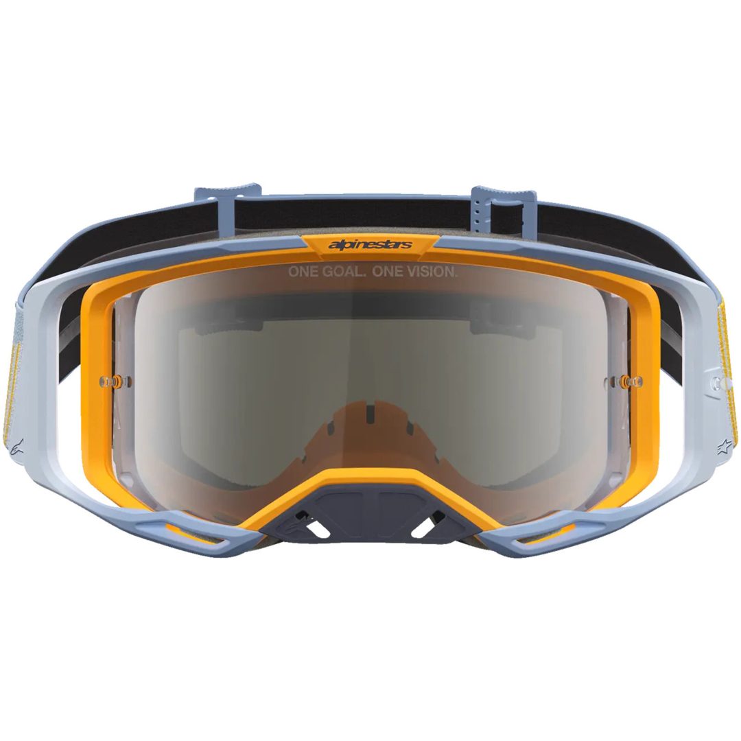 Crossglasögon Vision 8 Maven Grå Orange Alpinestars – bild 4