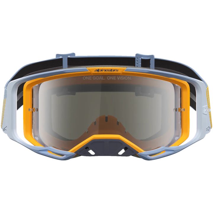 Crossglasögon Vision 8 Maven Grå Orange Alpinestars – bild 4
