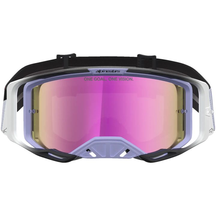 Crossglasögon Vision 8 Maven Svart Lila Alpinestars – bild 4