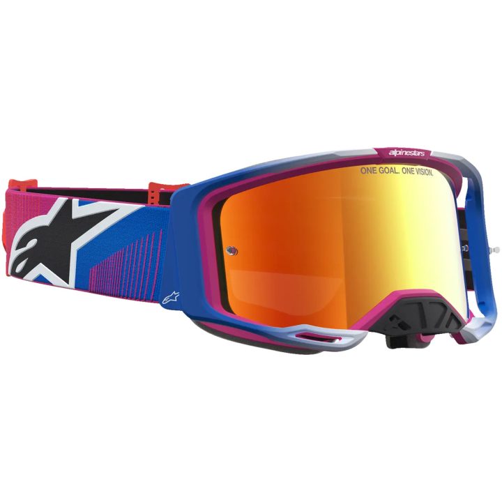 Crossglasögon Vision 8 Maven Svart Röd Alpinestars – bild 3