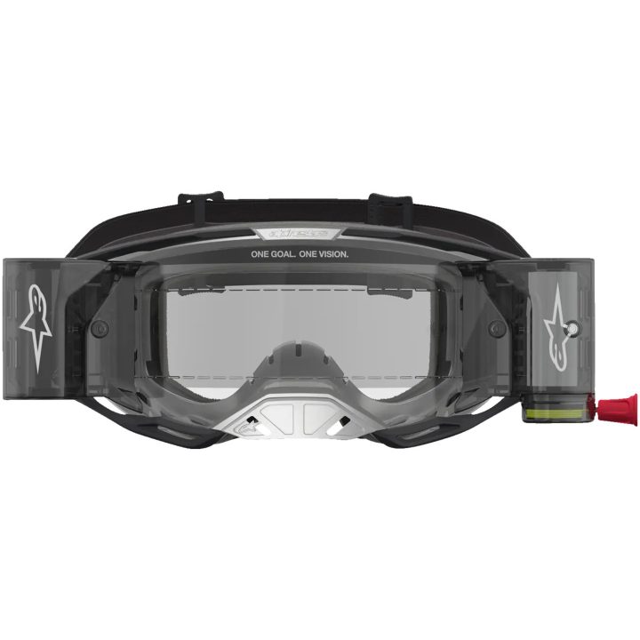 Crossglasögon Vision 8 Roll-Off Svart Silver Alpinestars – bild 3