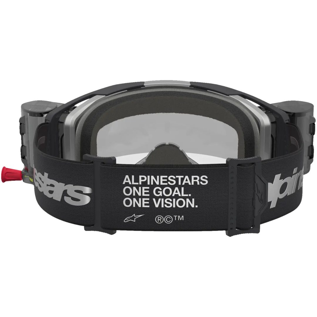 Crossglasögon Vision 8 Roll-Off Svart Silver Alpinestars – bild 4