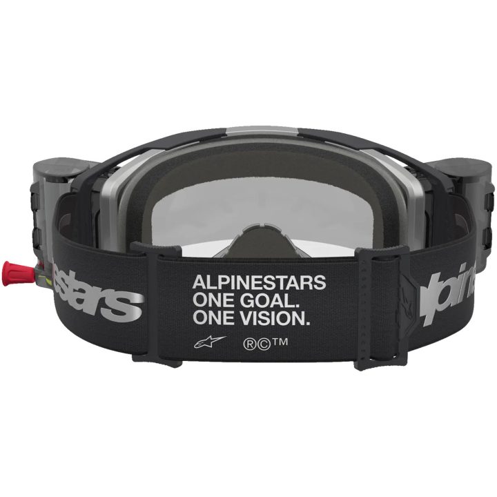 Crossglasögon Vision 8 Roll-Off Svart Silver Alpinestars – bild 4