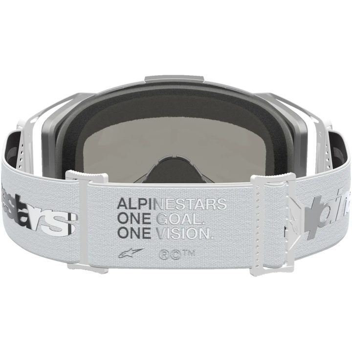 Crossglasögon Vision 8 Silver Vit Alpinestars – bild 2