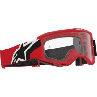 Crossglasögon Vision OTG Svart Röd Vit ALPINESTARS GOGGLES