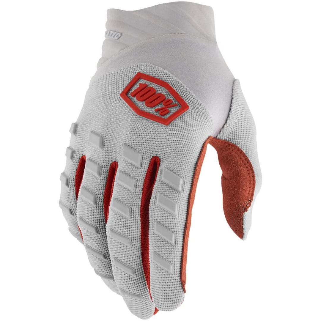 Crosshandskar Airmatic Kort Silver/Röd 100% Small