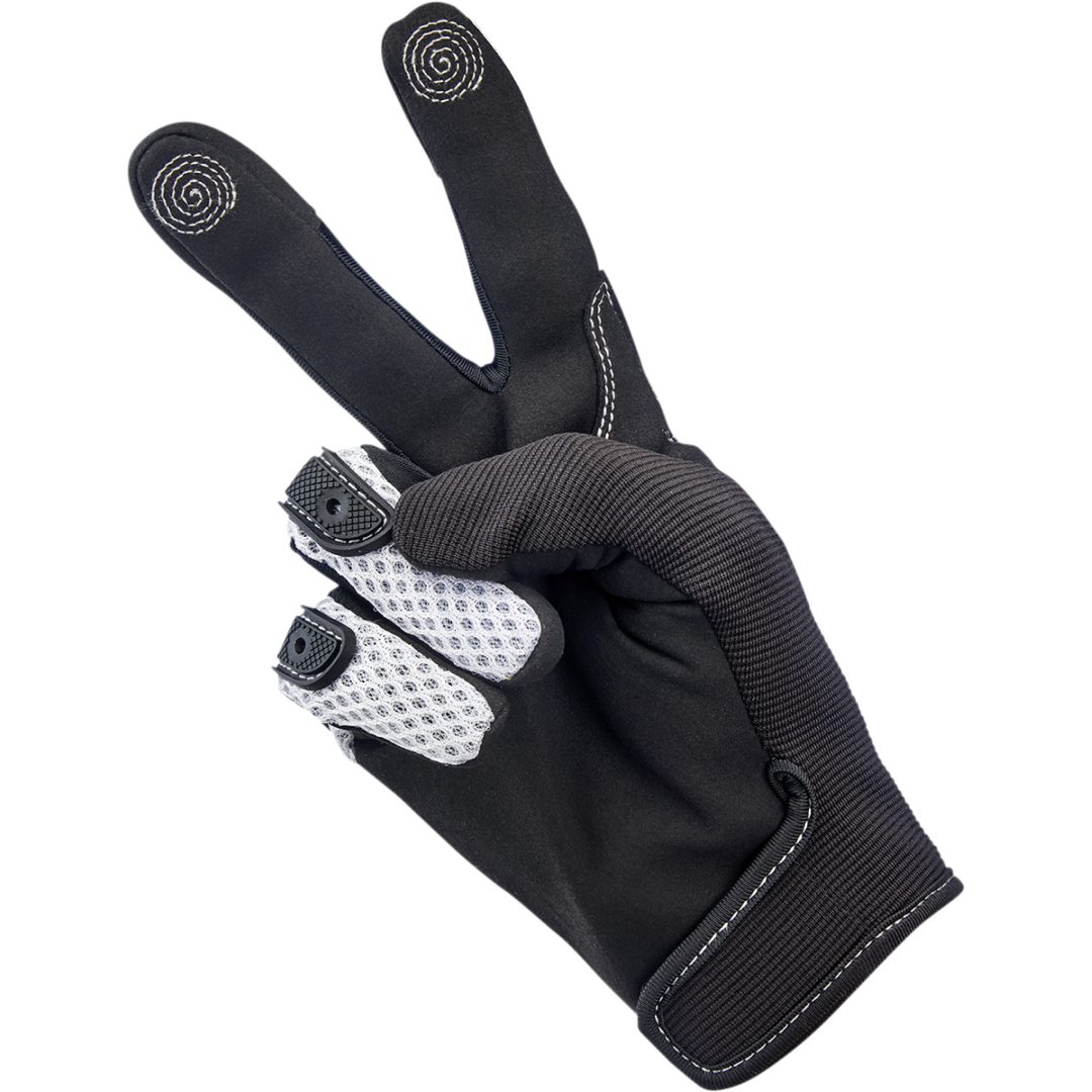 Crosshandskar Anza Svart/Vit BILTWELL XS – bild 4