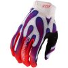Crosshandskar Barn Air Overspray Vit Lila TROY LEE DESIGNS yxs – miniatyr 1