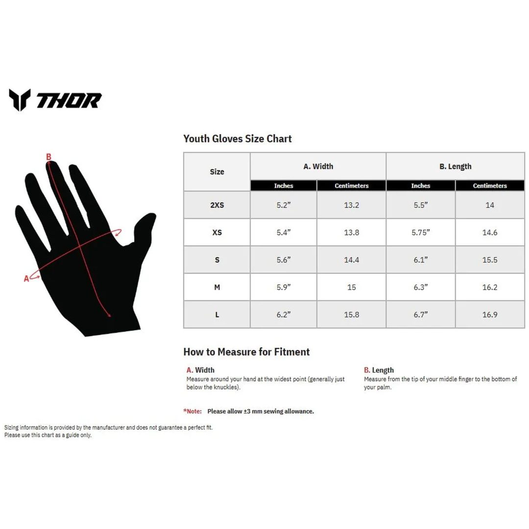Crosshandskar Barn Launchmode Split Blå Vit THOR 2XS – bild 4