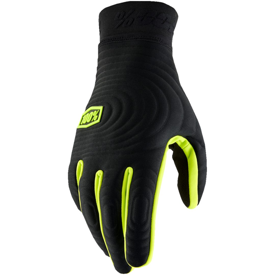 Crosshandskar Brisker Svart / Fluorescerande / Gul 100% Small