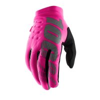 Crosshandskar Dam Brisker Kort Rosa/Svart 100%