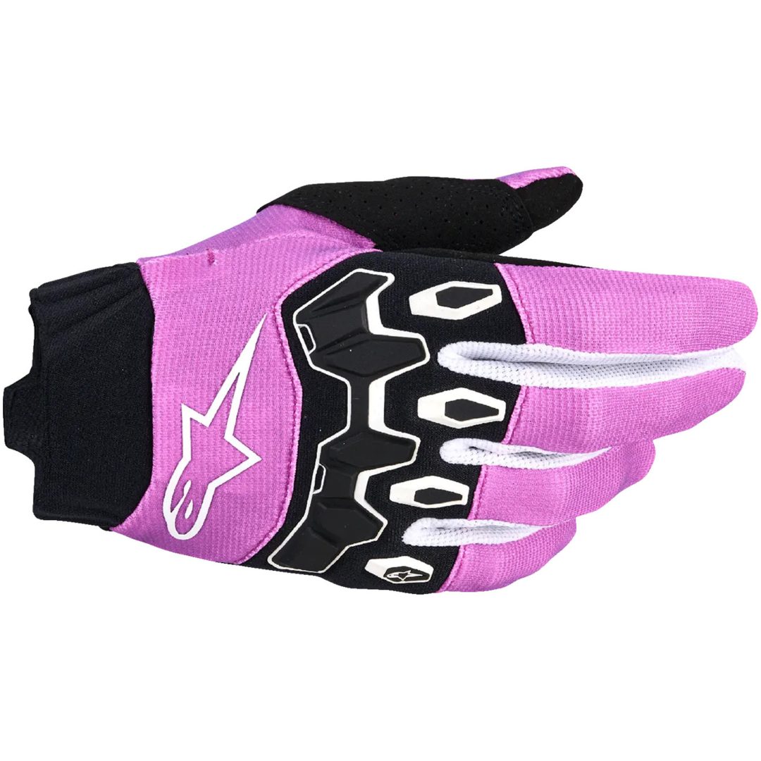 Crosshandskar Dam Full Bore V2 Svart Lila Vit ALPINESTARS(MX) s