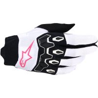 Crosshandskar Dam Full Bore V2 Svart Rosa Vit ALPINESTARS(MX)