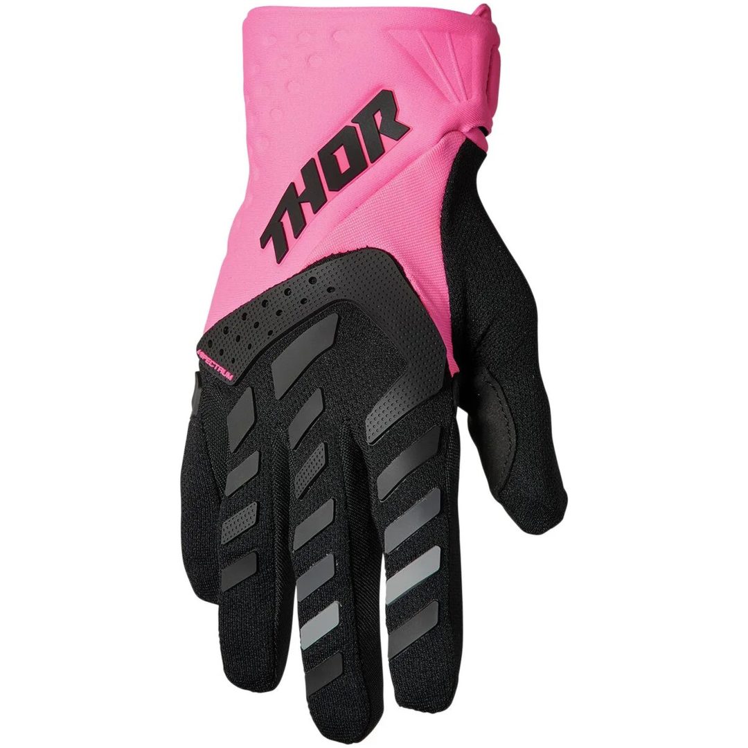 Crosshandskar Dam Spectrum Svart/Rosa THOR Large
