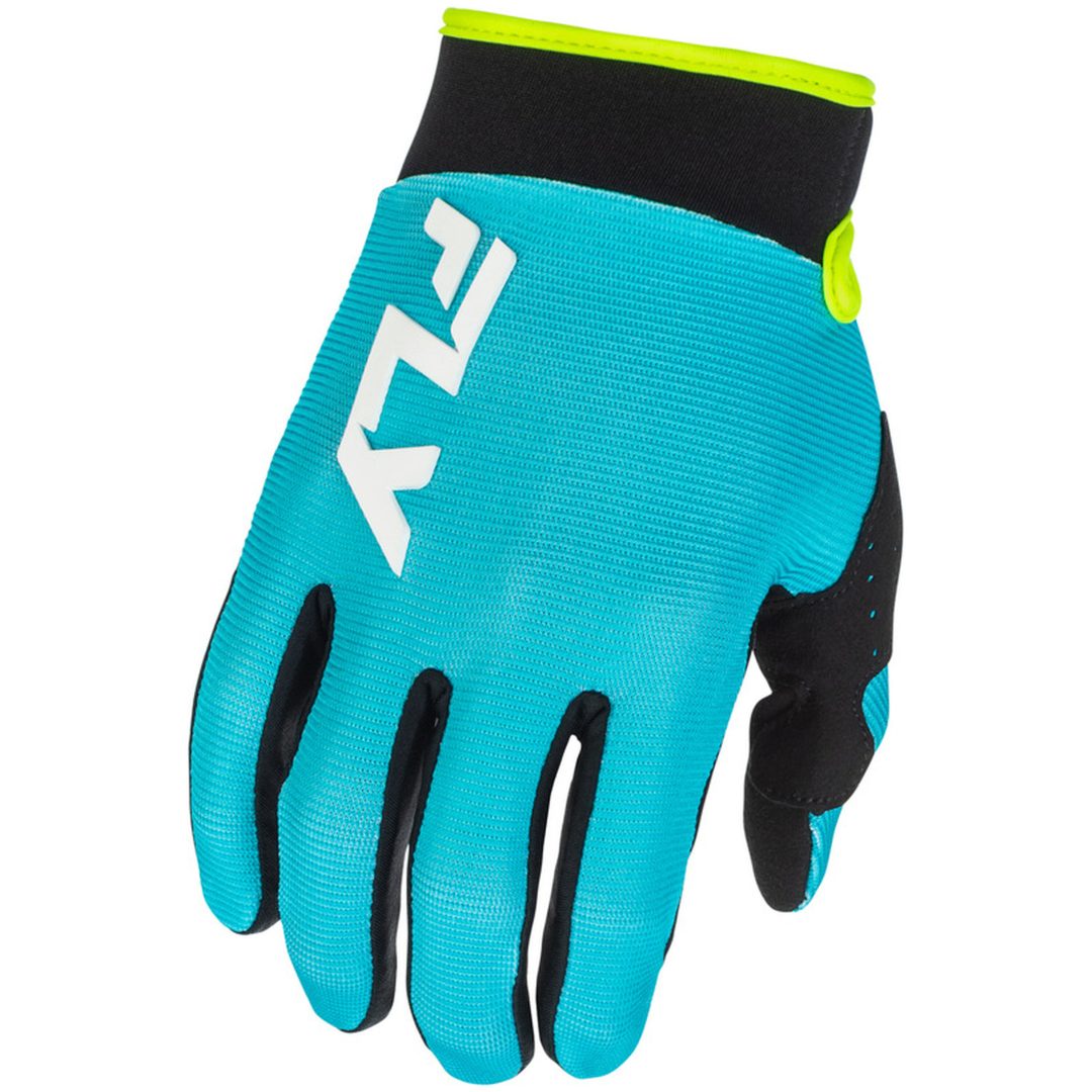 Crosshandskar F-16 Aqua/Svart/Vit FLY RACING L