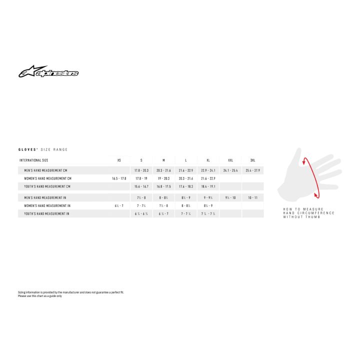 Crosshandskar Full Bore Xt Svart/Blå/Röd ALPINESTARS Small – bild 2