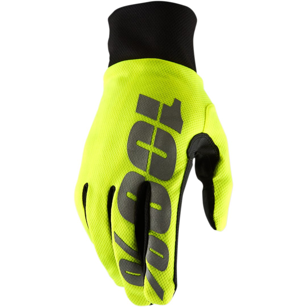 Crosshandskar Hydromatic Kort Gul/Svart 100% Small