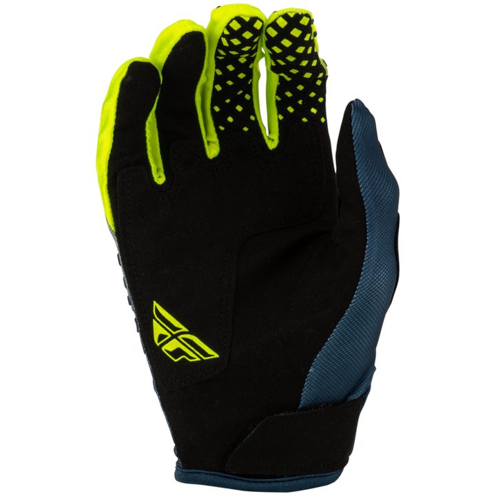 Crosshandskar Kinetic Fade Marinblå Vit Neongul FLY RACING s – bild 2
