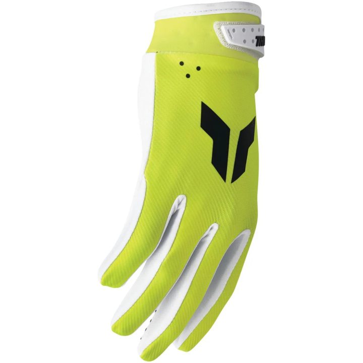 Crosshandskar Launchmode Clarino Vit/Lime THOR Small – bild 4
