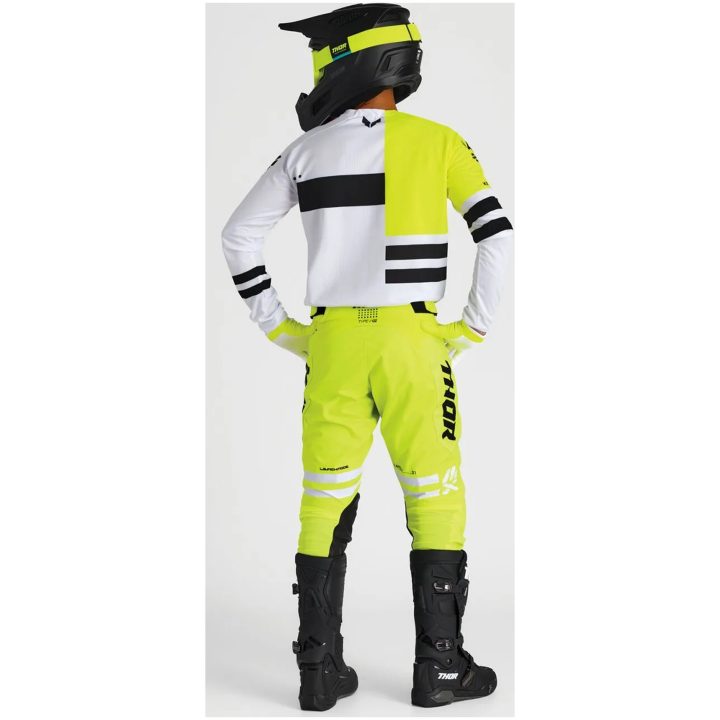 Crosshandskar Launchmode Clarino Vit/Lime THOR Small – bild 6