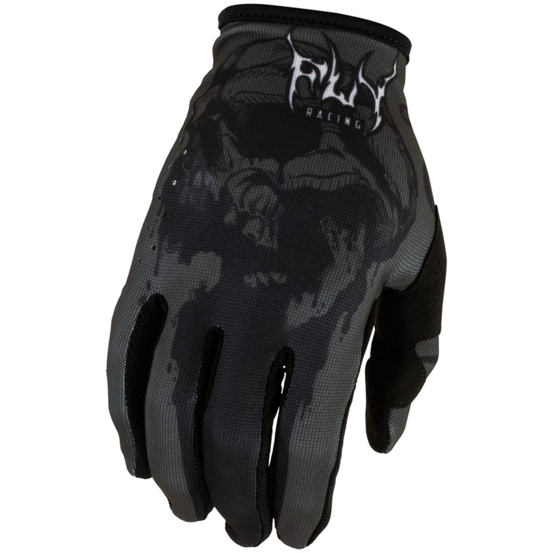 Crosshandskar Lite Dark Series Grå Svart FLY RACING s