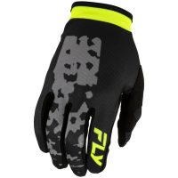 Crosshandskar Lite Flake Grå Neongul Svart FLY RACING